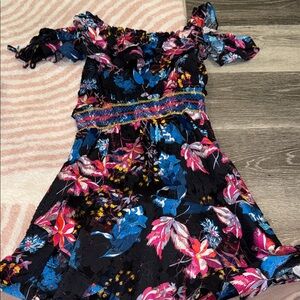 Floral Off-Shoulder Dress